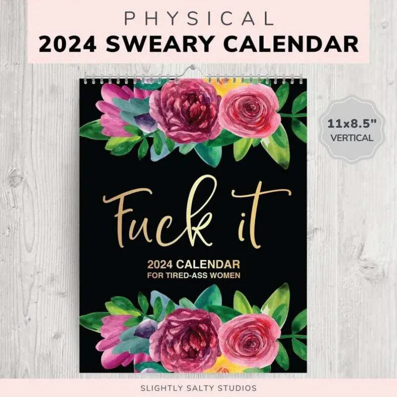 Нов календар за 2024 г. за уморени жени